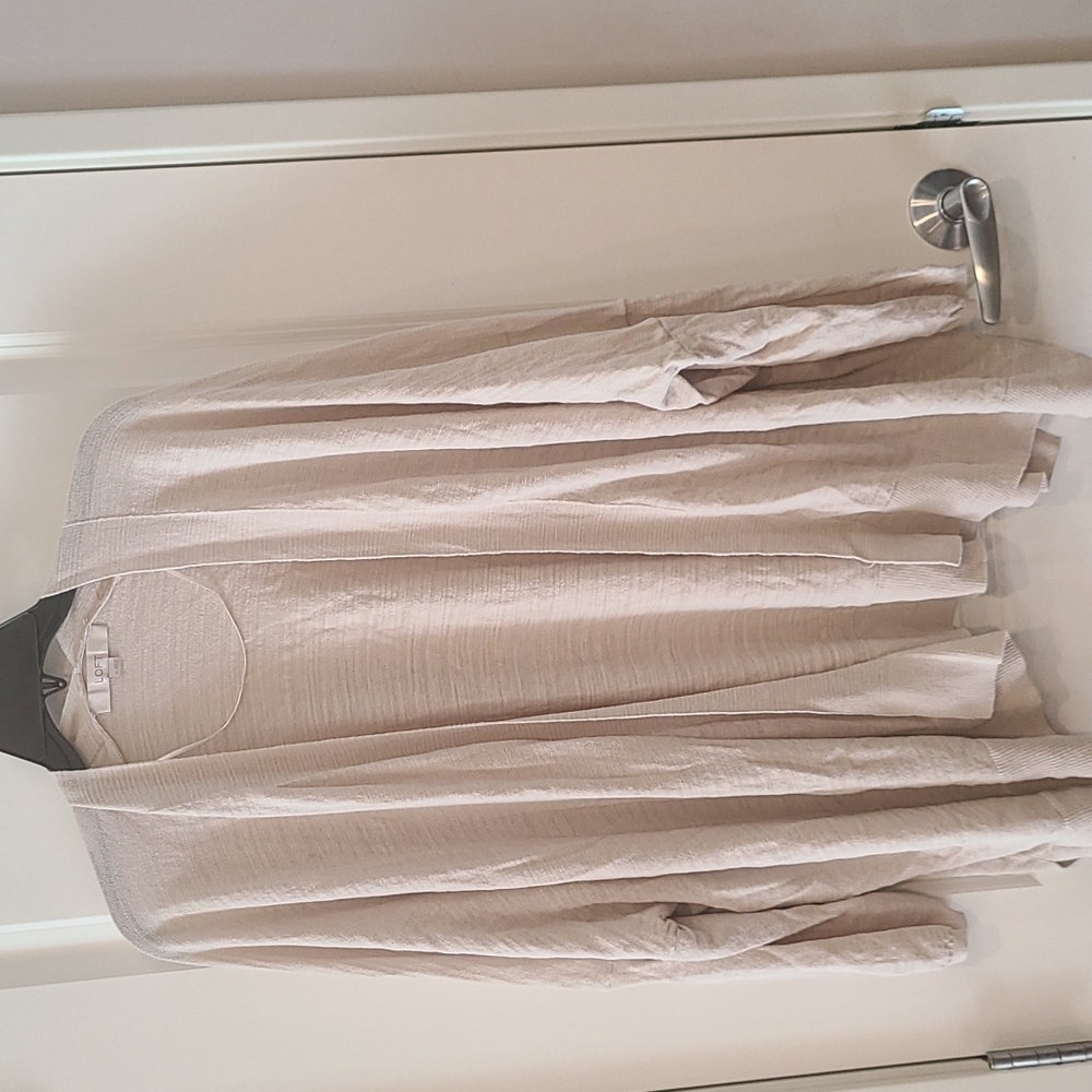 Loft cardigan bundle (1 cream, 1 blue)